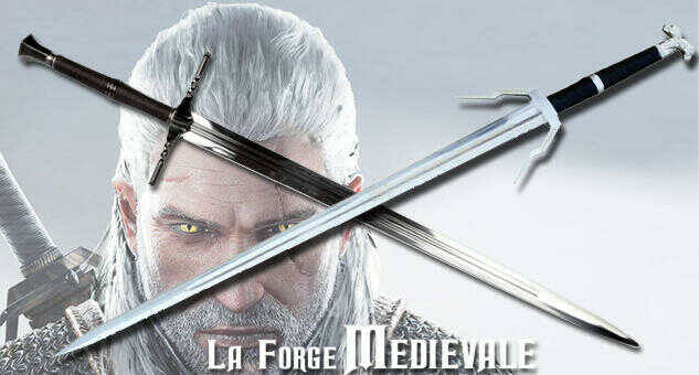 Pack 2 épées de Geralt de Riv  Prêt à