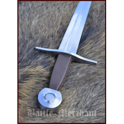 Épée médiévale à une main, contondante de combat 