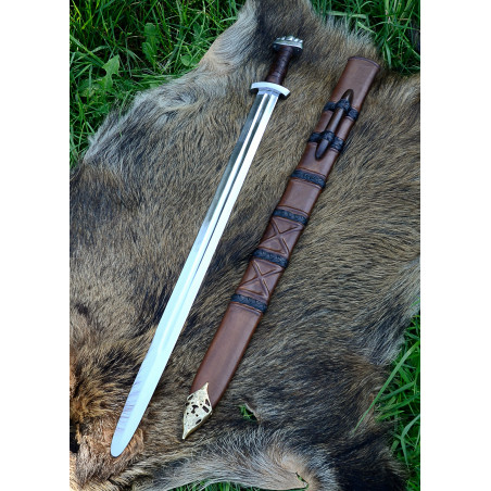 Épée Viking avec fourreau, 10e siècle, épée de combat SK-B