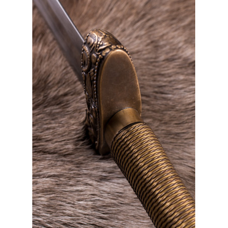 Épée viking en Dybäck avec fourreau, acier normal