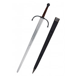 Épée à deux mains de la fin du Moyen Âge, pour combat de démonstration 