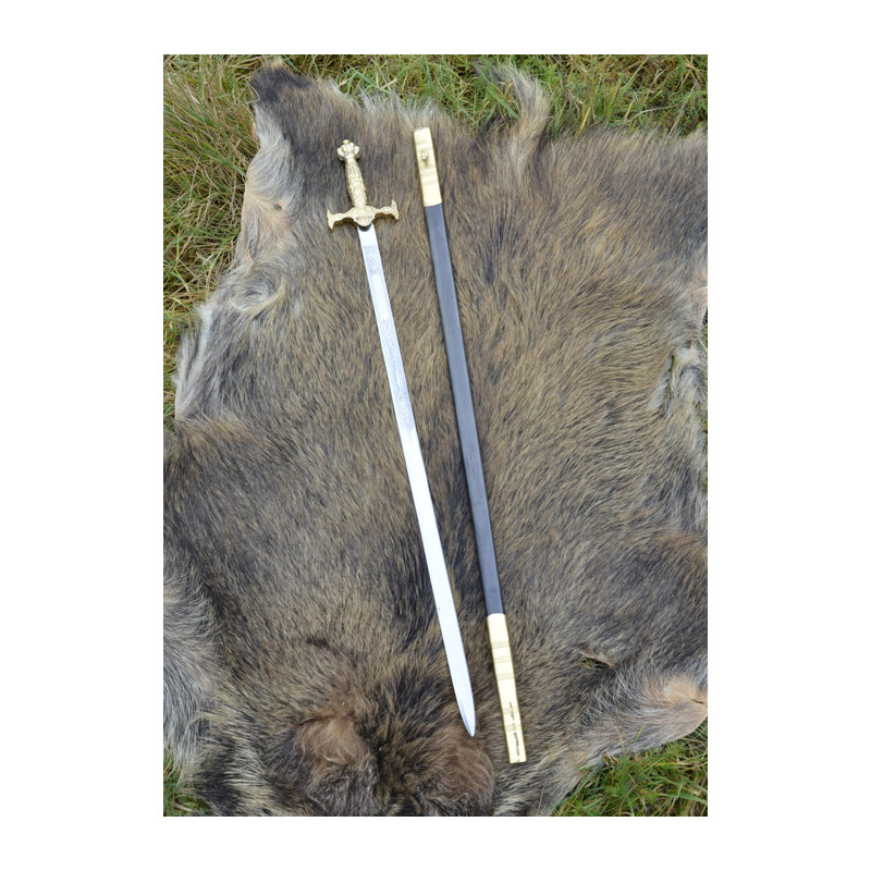 Épée de cérémonie des maçons, avec fourreau
