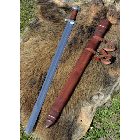 épée viking Godfred de combat avec fourreau, SK-B