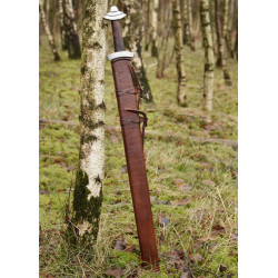 Épée Viking avec fourreau, 11e siècle, épée SK-B prête au combat 