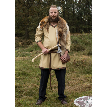 Tunique viking en coton,