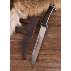 Couteau Seax viking avec poignée en corne 