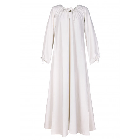 Robe médiévale Ana blanche
