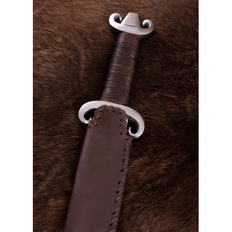 Sax long Viking, avec étui en cuir