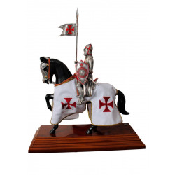 Réplique Armure Templier miniature avec Cheval 