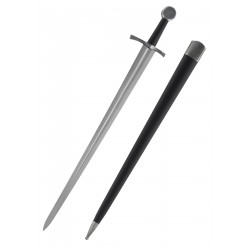 Épée du début du Moyen Âge lame aiguisée 