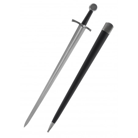 Épée à une main du début du Moyen Âge lame aiguisée