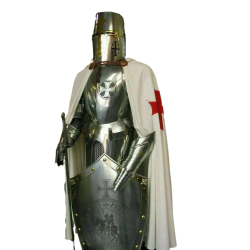 Armure de chevalier templier 