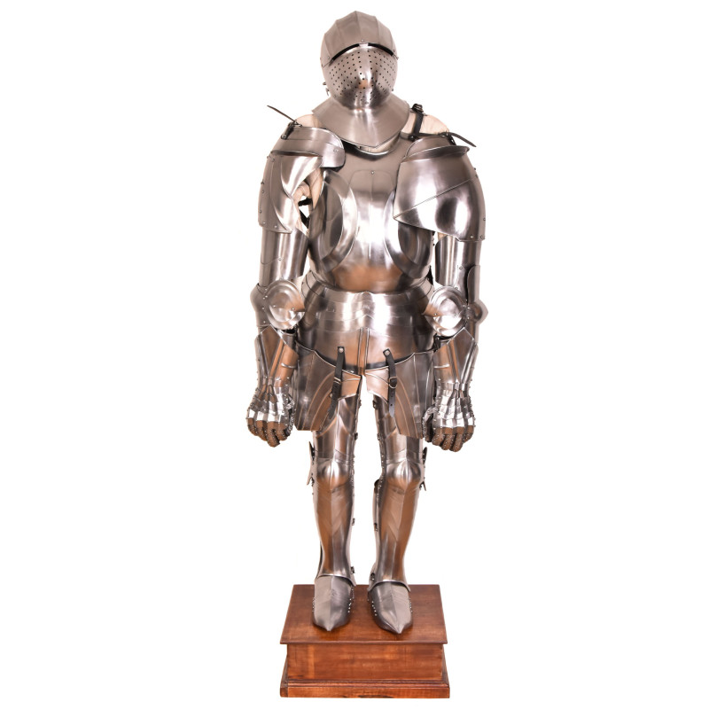 Armure de chevalier médiéval complète avec support