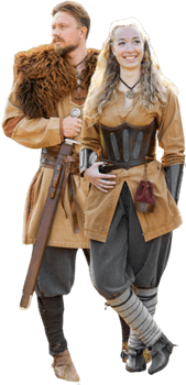 Costumes médiévaux pour festivals et reconstitutions